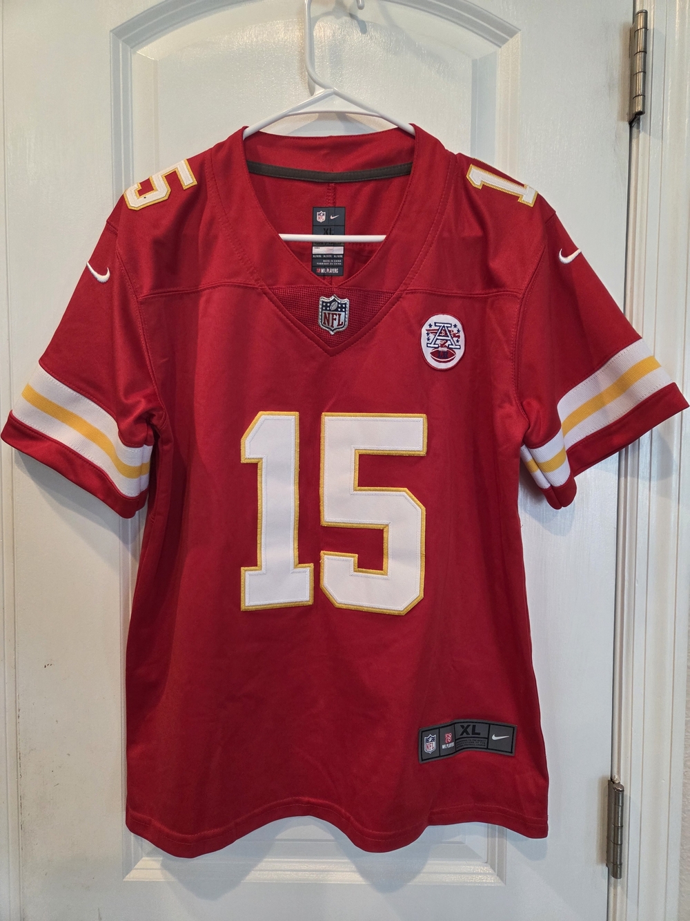 Kansas City Chiefs #15 Patrick Mahomes Jersey